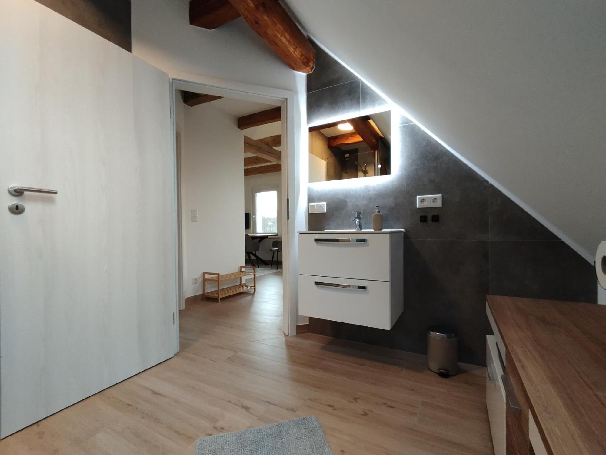 Storchennest - Ferienwohnung Am Storchenradweg Ketzür エクステリア 写真